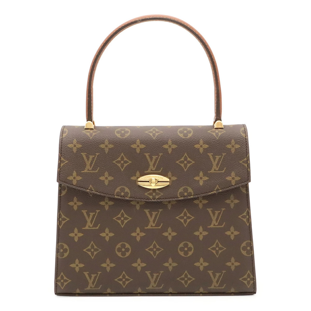 LOUIS VUITTON Monogram Malesherbes Handbag Flap Bag